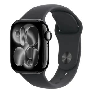Apple Watch Series 11 Gps + Cellular - Caixa Preta Brilhante De Alumínio 42 Mm - Pulseira Esportiva Preta P/m - Distribuidor Autorizado