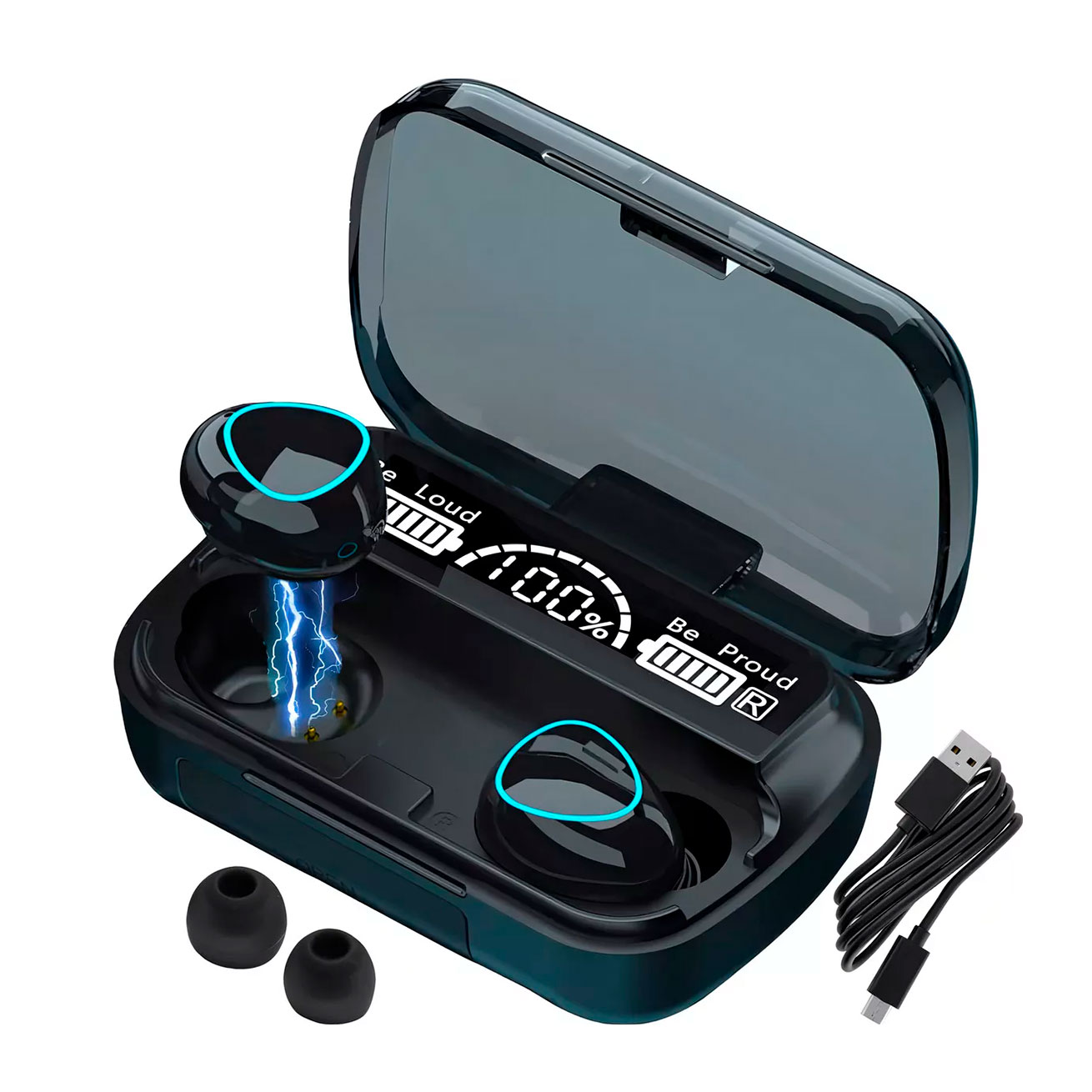 Fone de Ouvido Sem Fio Wireless Bluetooth M10 - Imagem 2